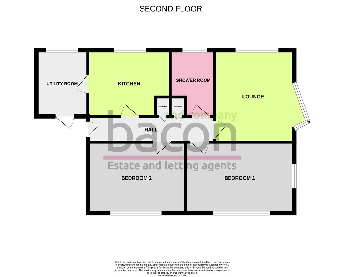 Floor Plan | Flat - Purpose Built | Nelson Road, Goring-By-Sea, Worthing | For Sale